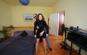 18 year old girl loses her vaginal and anal cherry to two boys